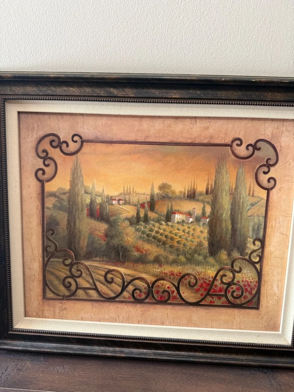 Visions of Tuscany Framed Art Piece Print